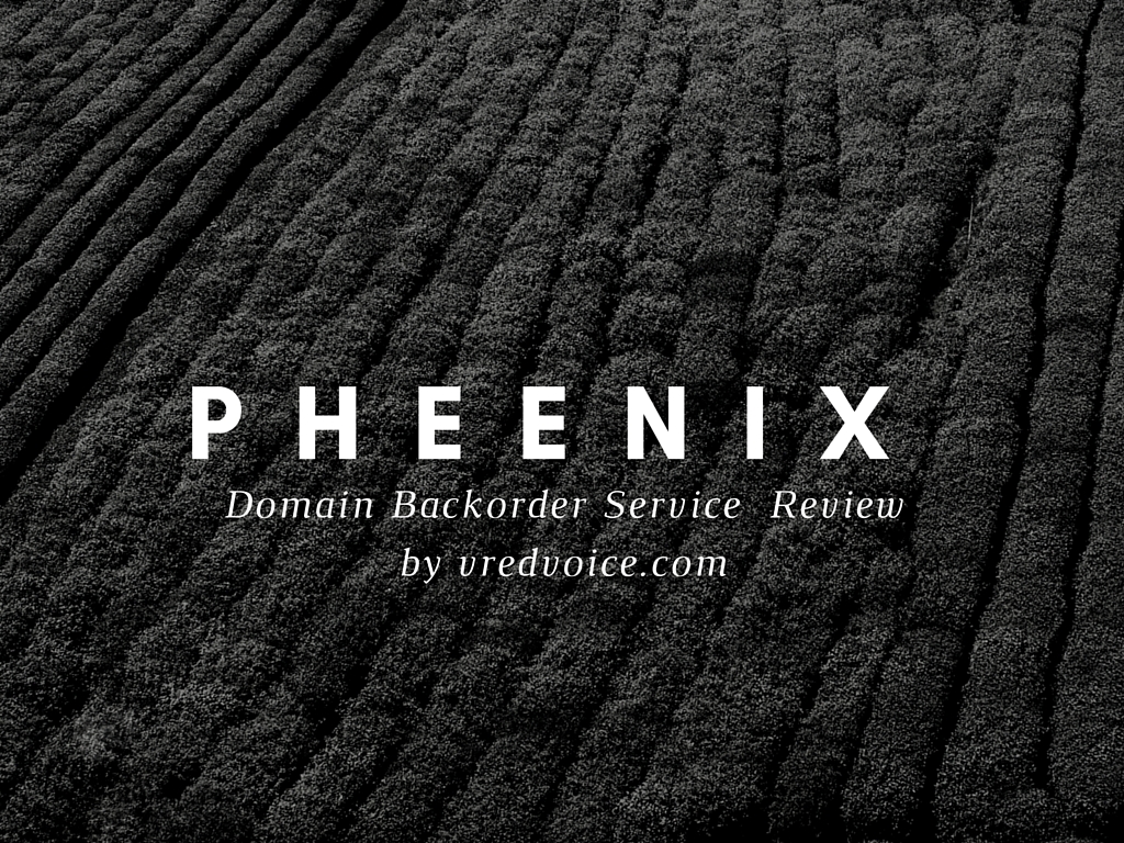 Pheenix.com Review: Domain backorder service