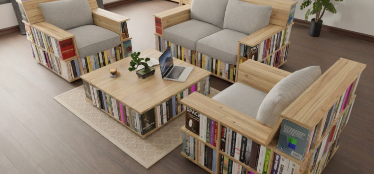 Bookshelf Chairs: Innovative Furniture Designs for Avid Readers